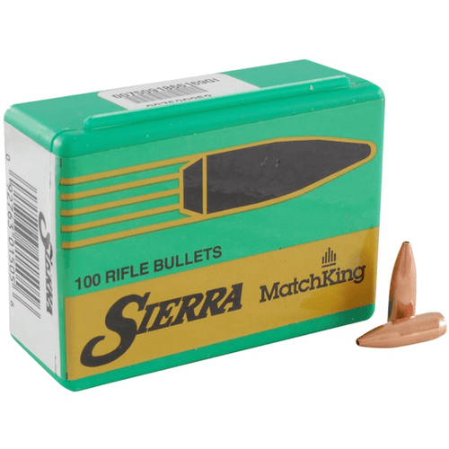 Sierra 9377T MatchKing 22 Cal .224 77 gr Hollow Point Boat Tail/ 50 Per Box