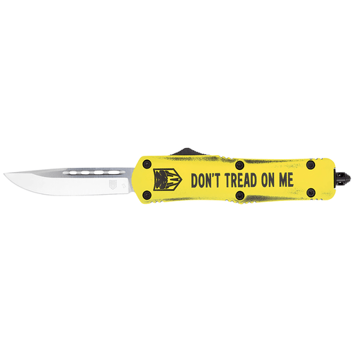 CobraTec Knives MDTOMFS3DNS FS-3 Don't Tread On Me Medium 3" OTF Knife