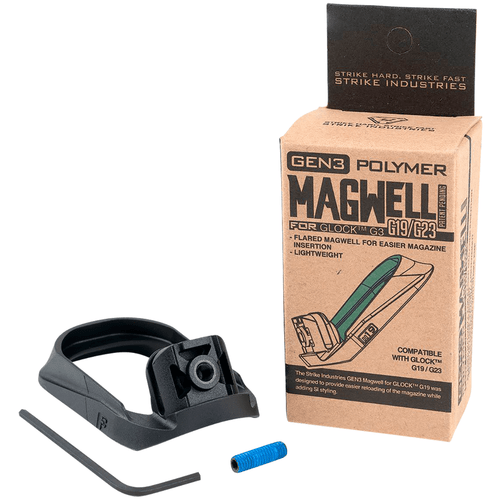 Strike Industries Flared Magwell, Gen 3 Glock 19 & 23, Accessory View