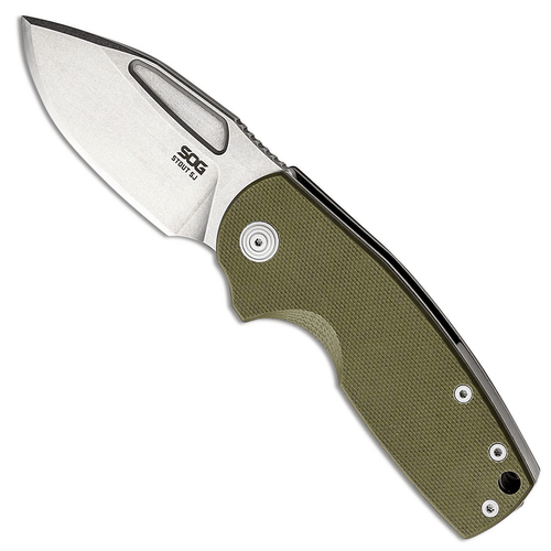 S.O.G SOG16030157 Stout SJ 2.60" Folding Clip Point Knife