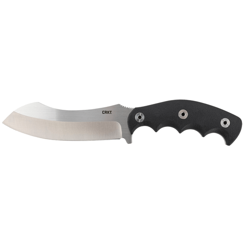 CRKT 2866 Catchall 5.51" Fixed Sheepsfoot Plain Brushed Satin 8Cr13MoV Knife