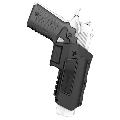 Recover Tactical HC11AR01 HC11 Holster OWB Black Polymer Belt Fits 1911 Right Hand