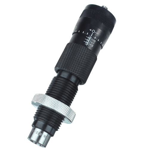 Forster Products Inc Bench Rest Ultra Micrometer Seater Die, 6 Creedmoor, Side View.