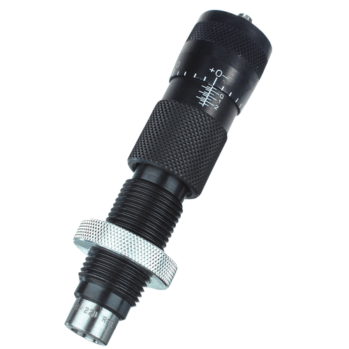 Forster Products Inc Bench Rest Ultra Micrometer Seater Die, 7mm Rem Mag, Side View.