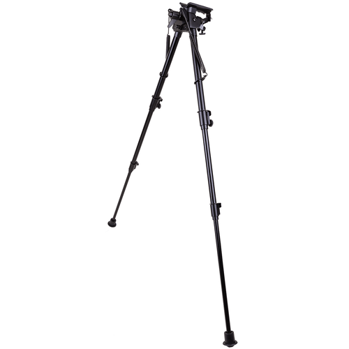 Blackhawk 71BP16BK Sportster Pivot + Traverse Bipod 14.50-29.25" Black Anodized Metal, Sling Swivel Attached, Rubber Feet