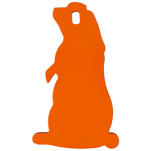 Champion Targets Impact Steel Prairie Dog Target Rimfire Orange - 1