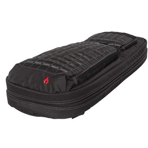 Advance Warrior Solutions Universal Soldier Rifle Case Black/Gray, Closed View.