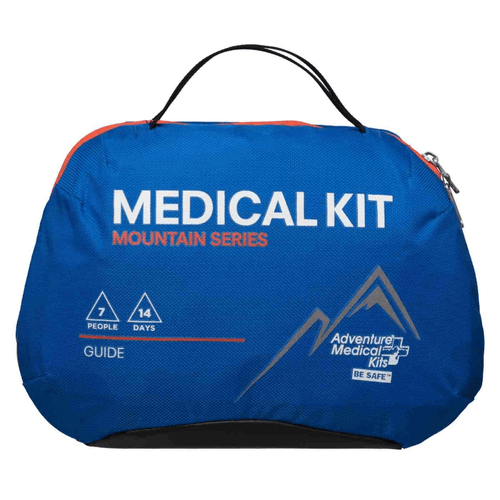 Adventure Medical Kits Mountain Hiker Water Resistant First Aid Medical Kit, Front Side View.