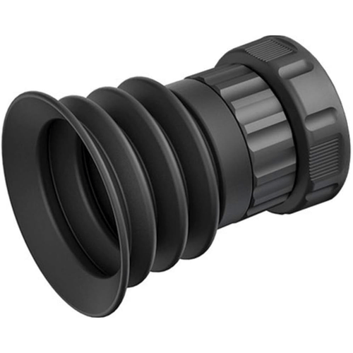 AGM Global Vision Eyepiece for Rattler TC, Black Aluminum, Side View.