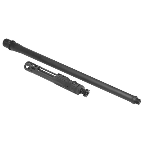 CMMG Replacement Barrel Kit with Bolt Carrier Group - 5.7x28mm, 16.10" Threaded, Black, Radial Delayed Blowback, Fits AR-Platform