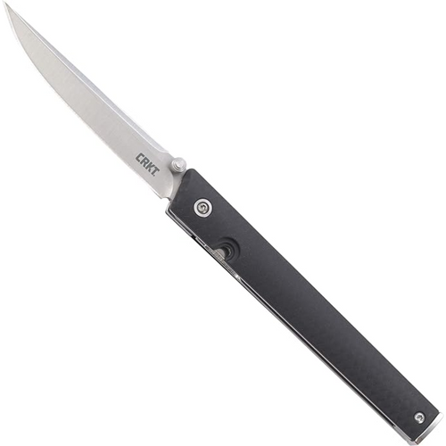 CRKT CEO EDC 3.11" Folding Knife with Plain Satin 3Cr13MoV Stainless Steel Blade and GRN Handle - 1