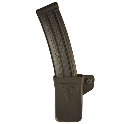 Comp-Tac PCC Mag Pouch OWB Single Black Kydex for Colt - PLM, Compatible with 1.50" - 2.25" Wide Belts, Right Hand