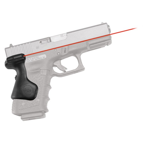 Crimson Trace LG-639 Lasergrips - Black, Red Laser, Fits Glock Gen 3/4/5 Compact