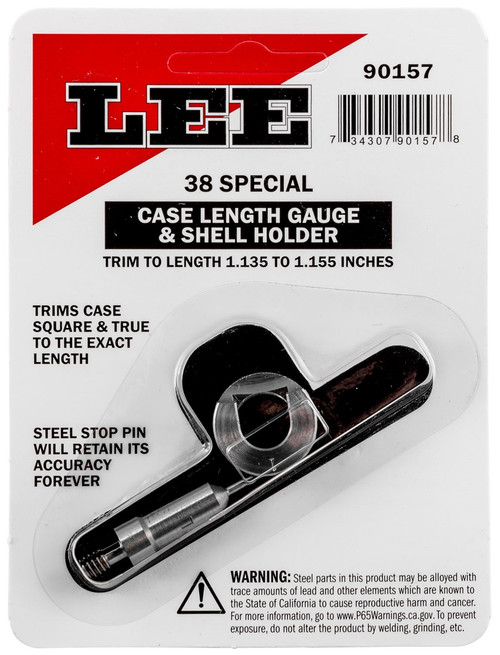 Lee Precision Case Length Gauge 38 Special