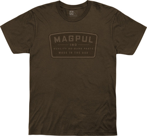 Magpul Go Bang Parts Brown Cotton Short Sleeve Small