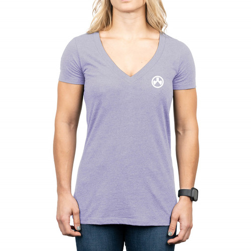 Magpul Unfair Advatange Women's Orchid Heather, Cotton/Polyester Short Sleeve, Large