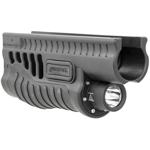 Nightstick Shotgun Forend Light, Mossberg 500/590/Shockwave, Front Side View.