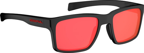 Magpul Rider Eyewear Gray Red Lens Black Frame