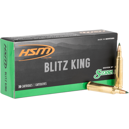 HSM 2225020N Varmint 22-250 Rem 55 gr Sierra BlitzKing 20 Per Box