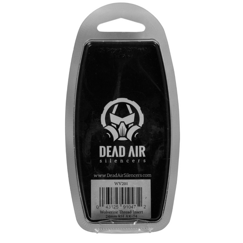 Dead Air Wolverine PBS-1 Thread Inserts 24x1.5mm RH Black
