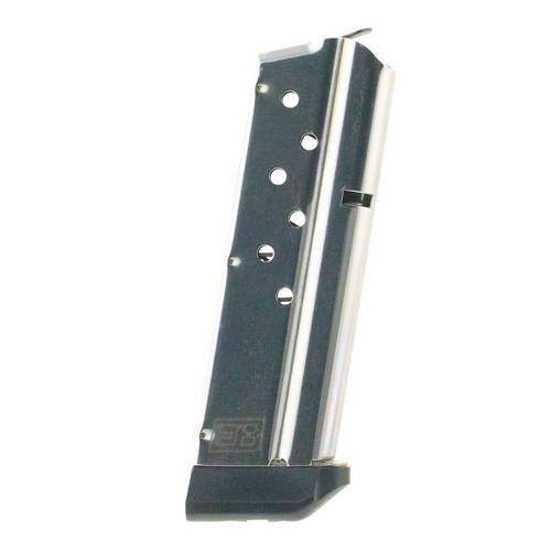 Ed Brown 1911 Officer 8rd Magazine – 9mm Luger, Stainless Steel - 849OF