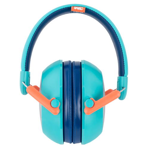 Peltor PKIDSPTEAL Kids Hearing Protection Plus 23 dB Over the Head Teal Ear Cups with Teal Headband Youth 1 Pair