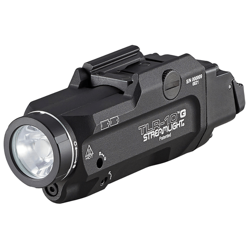 Streamlight TLR-10 G Gun Light with Green Laser, Front View