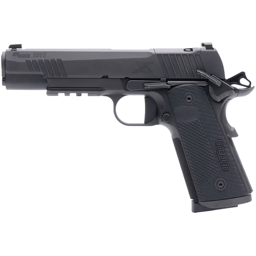 Sig Sauer 1911XR45BXR3TB 1911x 45 Auto 8+1 5" Optic Ready Stainless Steel Slide G-10 Grip Pistol