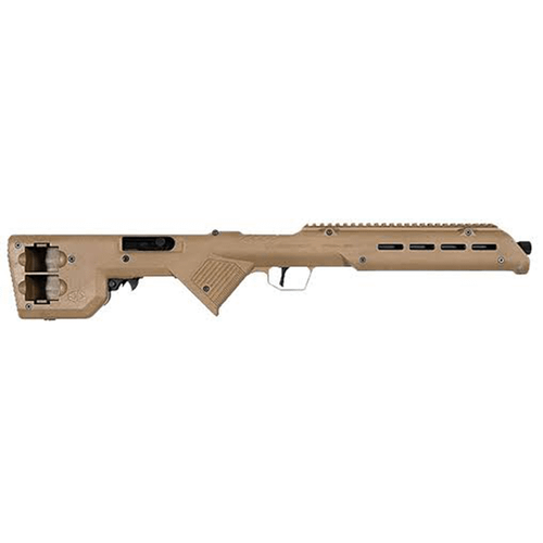 Desert Tech TRKRF2218FDE TREK-22 Rifle 22LR 18" Free Floating Steel Barrel Polymer Stock