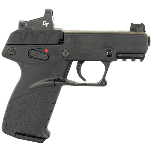 Kel-Tec P17GRNBLKOPTIC P17 22 LR 16+1 3.80" w/Optic & Holster Green/Black