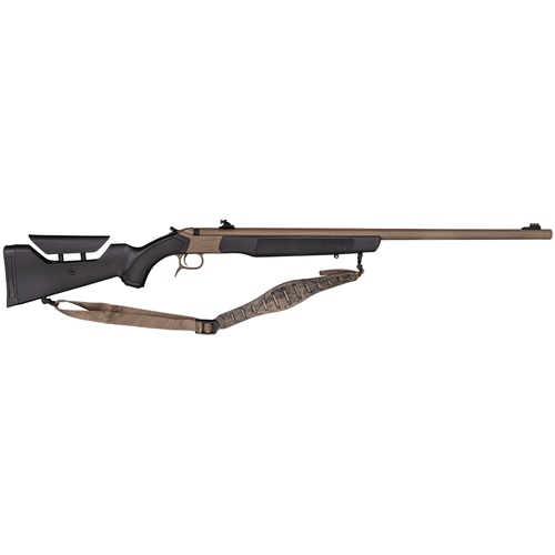 CVA PR3212N Accura LR-X 50 Cal 209 Primer 30" Flat Dark Earth Nitride Cerakote Fluted Threaded Barrel, Picatinny Rail Receiver, Black Adj Comb Synthetic Stock