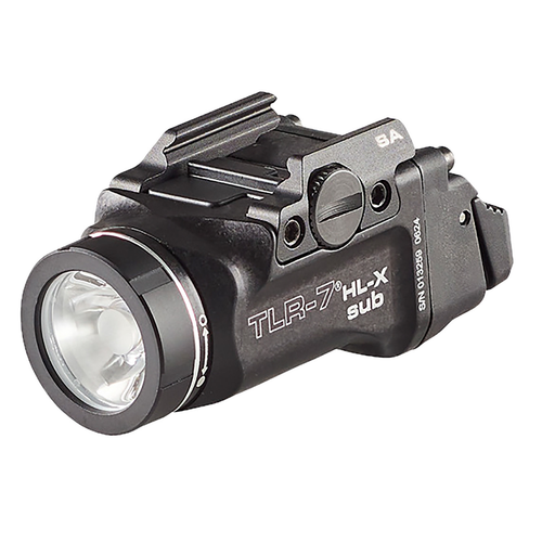 Streamlight 69506 TLR-7 HL-X SUB USB Black 6000 Series Aluminum Springfield Armory Hellcat 1000 Lumens