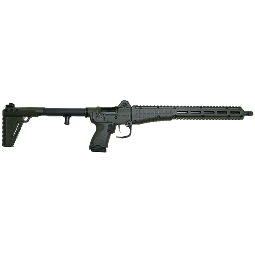 Kel-Tec SUB2K9GLKGRN10 SUB2000 Gen3 9mm Luger 10+1 16.15" Folding Tactical Rifle
