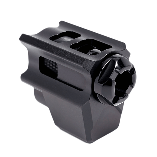 Tyrant CNC Glock Compensator, Front View
