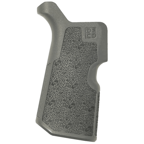 Die Free Co Llc KFGGRY Kung Fu Grip Gray Nylon Fits AR15/M4/AR10/SR25