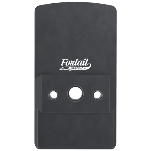 Foxtail Precision Rear Sight Dovetail Optic Adapter Plate for S&W M&P/M&P 2.0, Front View
