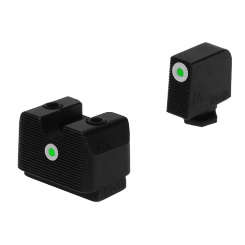 Rival Arms In-Line MOS Night Sights for G17/G19, Front View