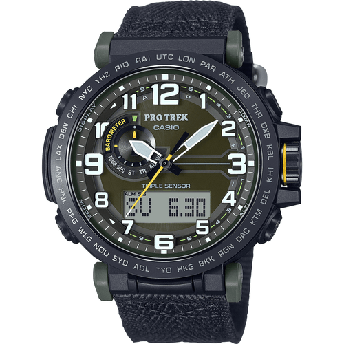G-Shock Casio Pro Trek Watch, Front View