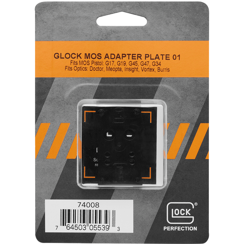 Glock 74008 MOS Adaptor Plate Black 5.40" Long