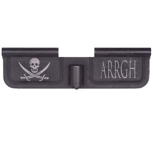 Spike's Tactical Pirate Ejection Port Door - AR-15, Black Phosphate Steel - SED7003