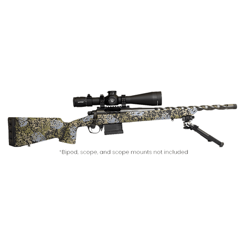 Horizon Firearms RF006P221816T12 Vandal X 22 Creedmoor 18" Black Fluted Threaded Barrel, Iota Eko X Stock Rifle