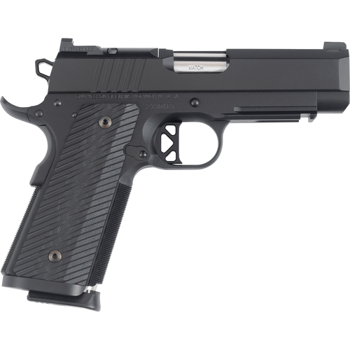 Dan Wesson 01797 TCP 9mm 10+1 4" Stainless Black G10 Grip 1911 EDC Pistol