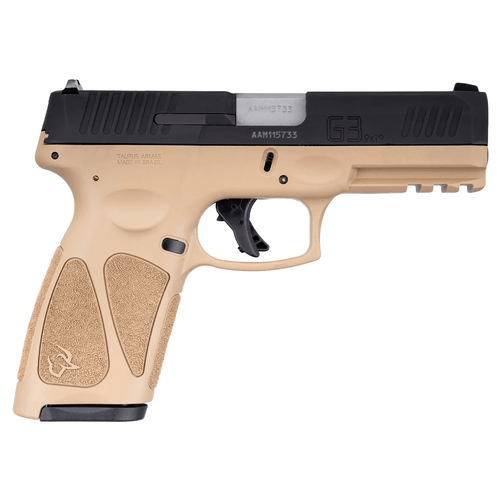 Taurus 1G3B941T G3 Full Size Frame 9mm Luger 15+1 17+1 4" Handgun