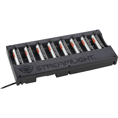 Streamlight 8-Unit Bank Charger, Charging View