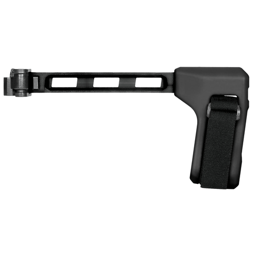 SB Tactical FS1913-01-SB FS1913-01-SB Side Folding Black Synthetic with 9.60" OAL & Nylon Strap for AR-Platform with 1913 Picatinny Rail (Tube Not Included)