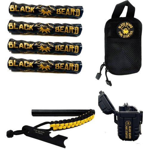 Black Beard Fire Starters Ultimate Fire Kit, Over View