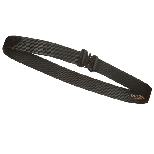 Tacshield T30XLBK Tactical Gun Belt Black Webbing 42-46" 1.50" Wide Buckle Closure