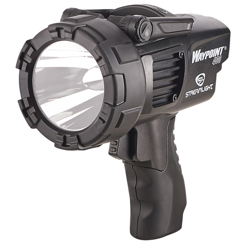 Streamlight 44911 WayPoint 400 38/600/1400 Lumens White LED Black Polycarbonate 1,265 Meters