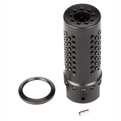 Spikes Tactical Dynacomp Extreme Muzzle Brake Black Nitride 416R Stainless Steel 5/8"-24 Threads 2.25 in OAL for 308 Win - SBV1019 Spikes Tactical Dynacomp Extreme Muzzle Brake Black Nitride 416R Stainless Steel 5/8"-24 Threads 2.25 in OAL for 308 Win - SBV1019