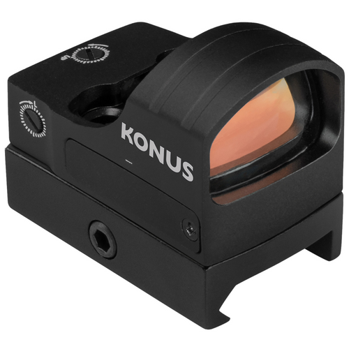 Konus Fission 4.0 1x Red Dot Sight with 4 MOA Multiple Reticle - 7206